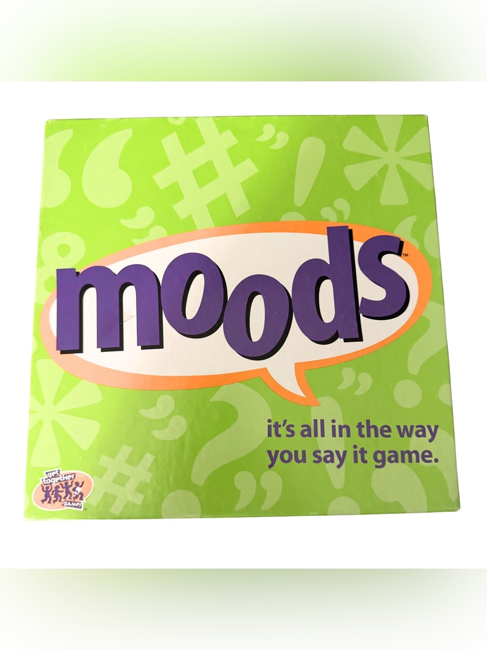 Moods Board Game – “It’s All in the Way You Say It!” Vintage 2000 Party Game